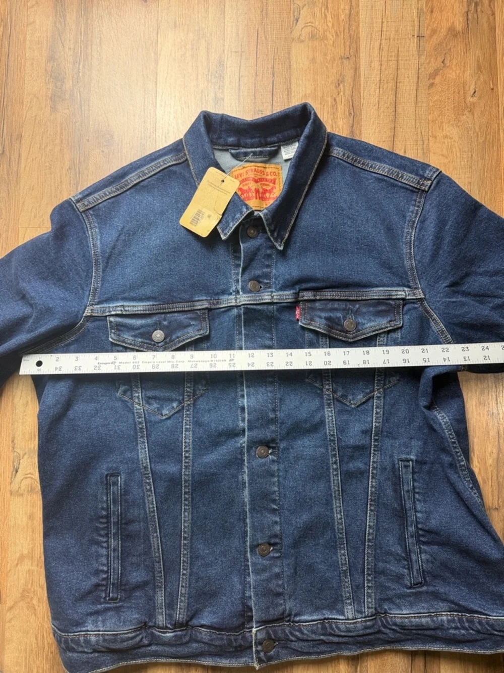 ❗️NWT❗️Men’s Levi's Denim Jacket - Classic Trucker Style Size XL - Picture 7 of 10